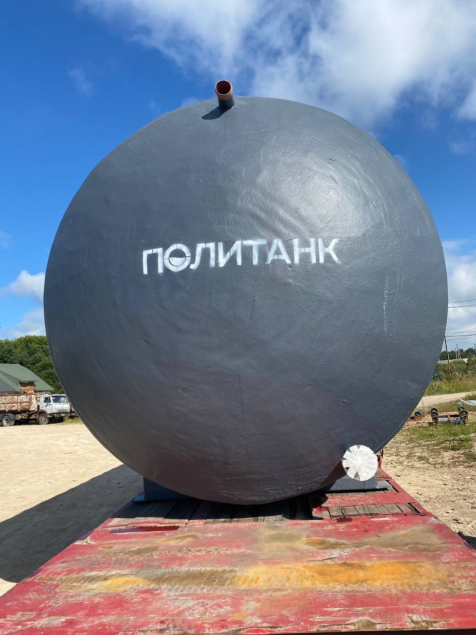 Емкость наземная накопительная 70м3